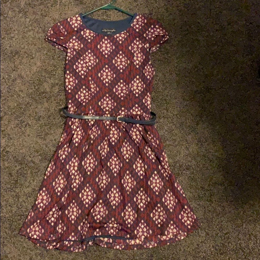 City Triangles Skater Dress
